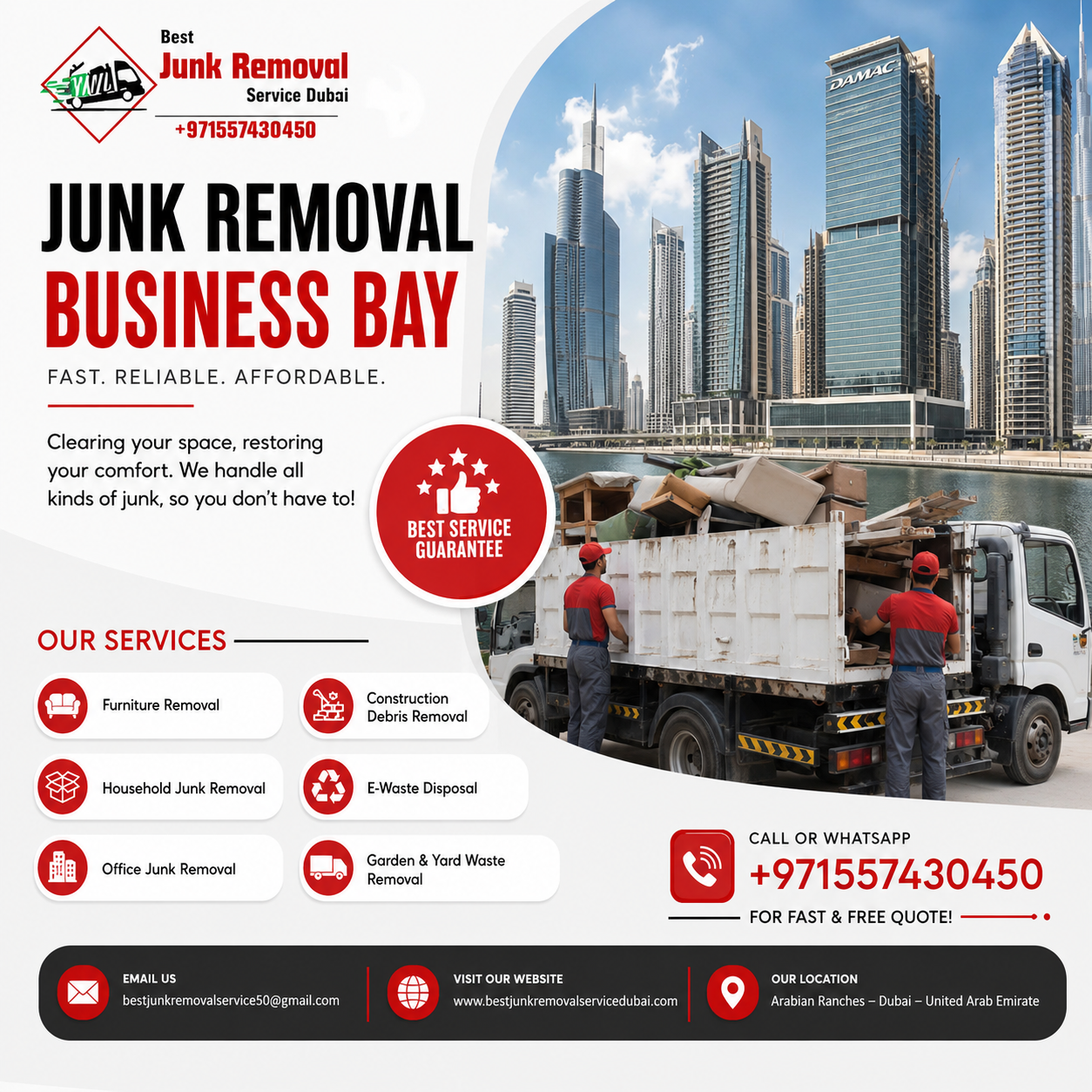 junk removal business bay