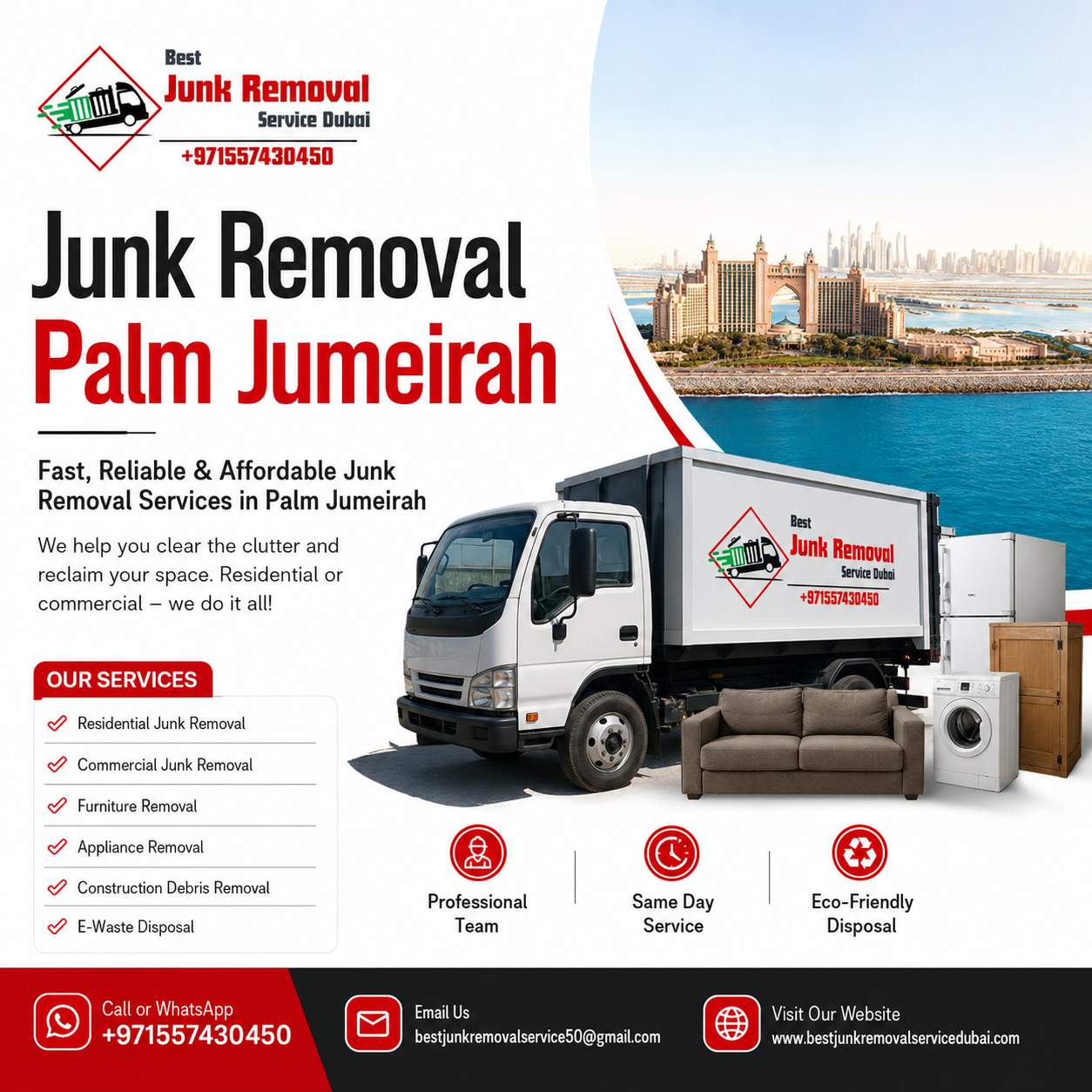 Junk Removal in Palm Jumeirah junk removal palm jumeirah
