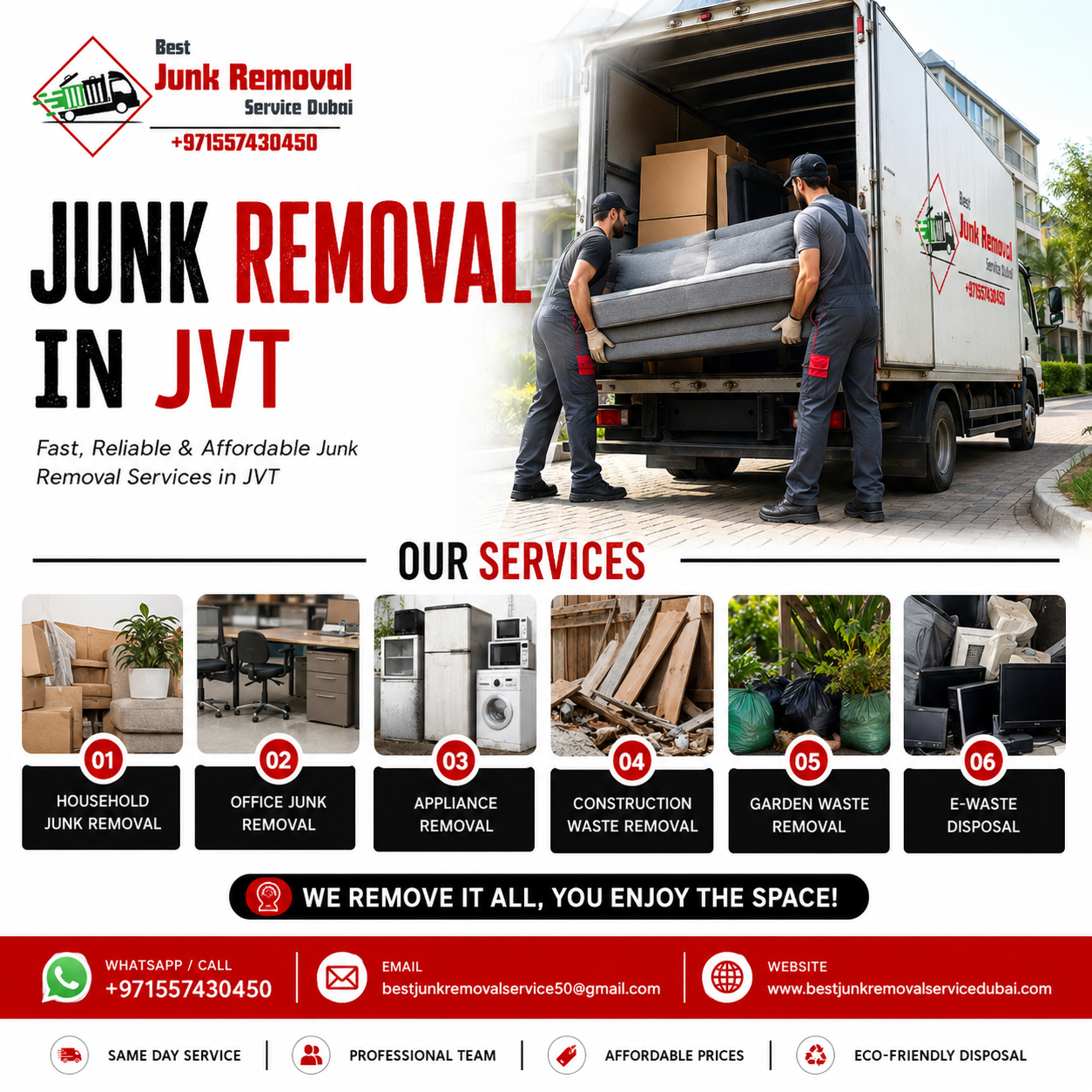 Junk Removal in JVT junk removal in jvt