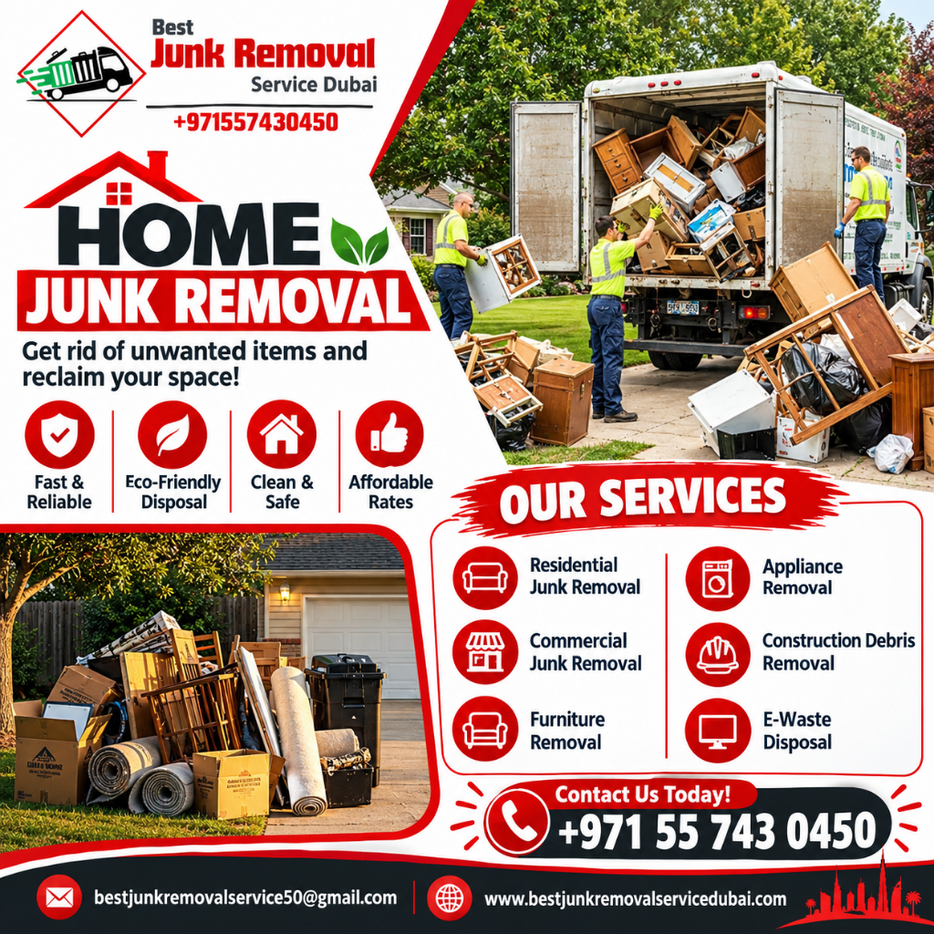 Home Junk Removal Dubai | +971 55 743 0450 Home Junk Removal Dubai