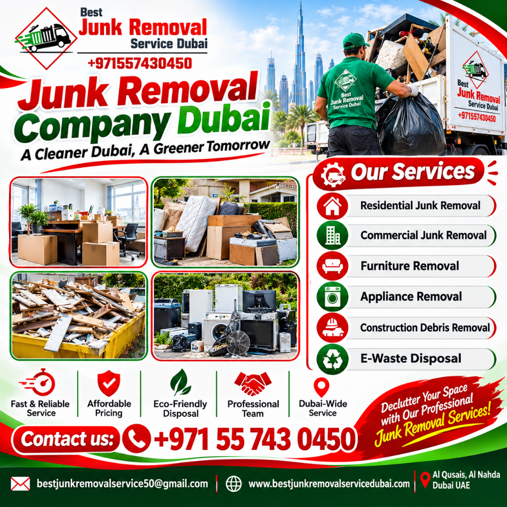 Junk Removal Company Dubai | +971 55 743 0450 Junk Removal Company Dubai