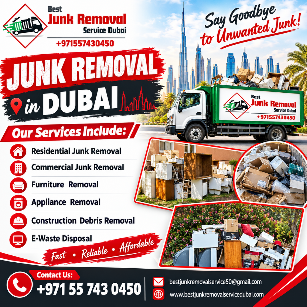 Junk Removal in Dubai | +971 55 743 0450 Junk Removal in Dubai