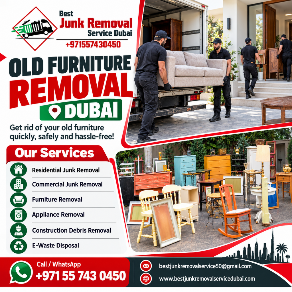 Old Furniture Removal Dubai | +971 55 743 0450 Old Furniture Removal Dubai